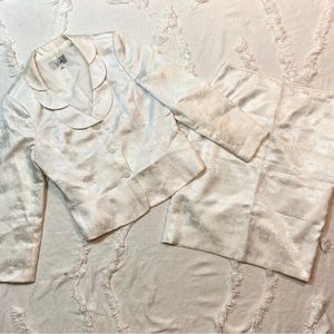 Let Suit Two-piece skirt suit